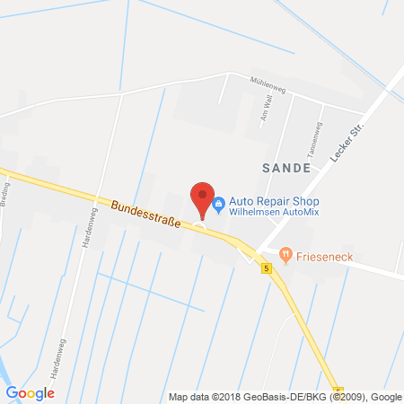 Standort der Autogas Tankstelle: Tankstelle Automix Wilhelmsen in 25917, Enge-Sande
