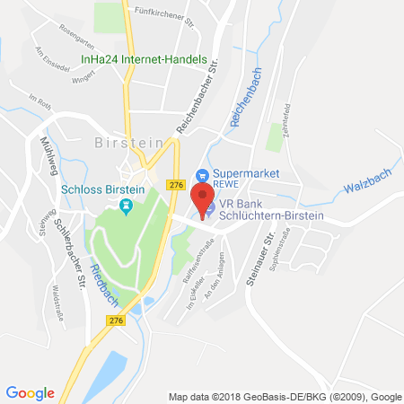 Standort der Autogas Tankstelle: Esso Station Birstein in 63633, Birstein 