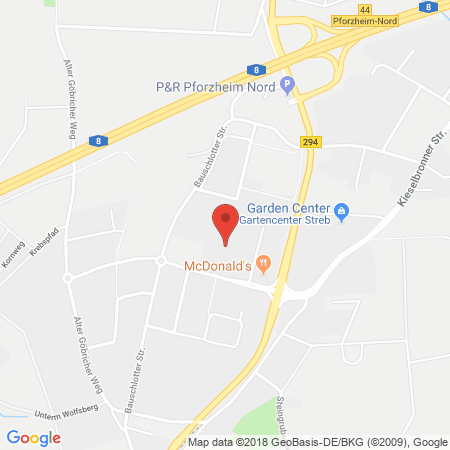 Standort der Autogas Tankstelle: Aral Tankstelle  Schempf GmbH in 75177, Pforzheim 