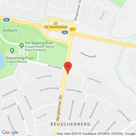 Standort der Autogas Tankstelle: Shell in 41466, Neuß