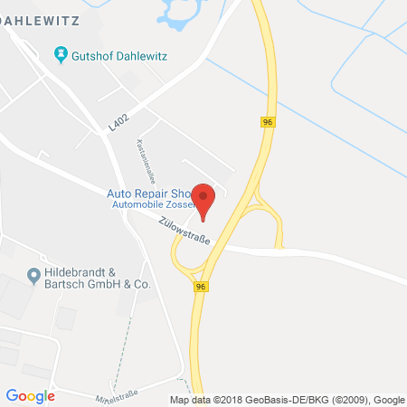 Standort der Autogas Tankstelle: BarMalGas GmbH in 15827, Dahlewitz