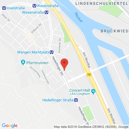 Standort der Autogas Tankstelle: RAN Station Helmut Fischer in 70327, Stuttgart