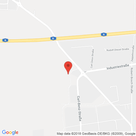 Position der Autogas-Tankstelle: Tank Center Ziehl Mineralöle in 67227, Frankenthal