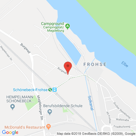 Standort der Autogas Tankstelle: Wassersportzentrum Henning in 39218, Schönebeck