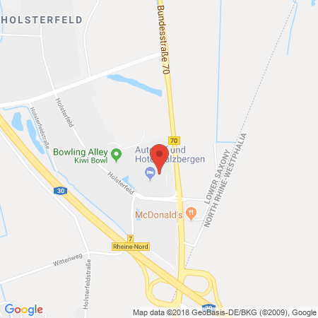 Standort der Autogas Tankstelle: Salzbergener Autohof GmbH Aral Tankstelle in 48499, Salzbergen
