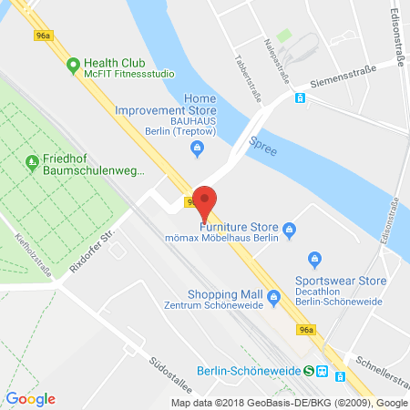 Standort der Autogas Tankstelle: Aral Tankstelle in 12439, Berlin