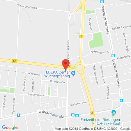 Standort der Autogas Tankstelle: ARAL - Rainer Reehten in 30459, Hannover