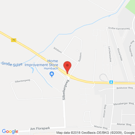 Position der Autogas-Tankstelle: HEM Tankstelle in 39128, Magdeburg