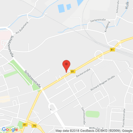 Position der Autogas-Tankstelle: Total-Tankstelle in 38820, Halberstadt