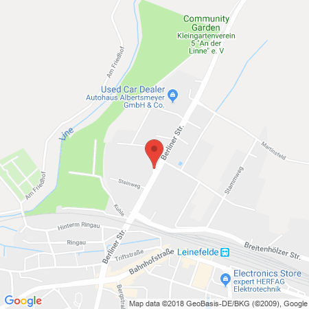 Standort der Autogas Tankstelle: Star-Tankstelle in 37327, Leinefelde