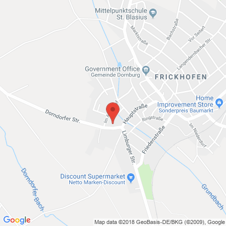 Standort der Autogas Tankstelle: ED-Tankstelle in 65599, Dornburg