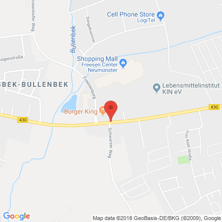 Position der Autogas-Tankstelle: Classic-Tankstelle in 24537, Neumünster