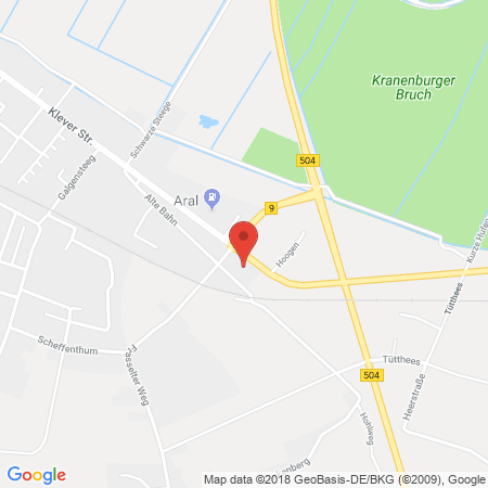 Standort der Tankstelle: Freie Tankstelle Tank & Shop Tankstelle in 47559, Kranenburg