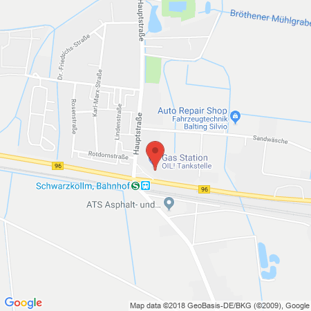 Standort der Tankstelle: OIL! Tankstelle in 02977, Hoyerswerda Schwarzkollm