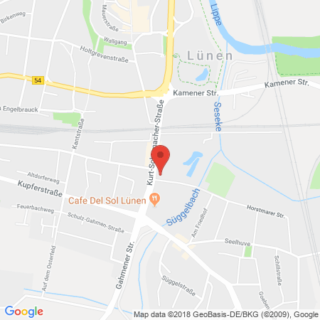Standort der Tankstelle: Shell Tankstelle in 44532, Luenen