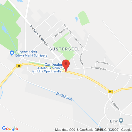 Position der Autogas-Tankstelle: Shell Tankstelle in 52538, Selfkant-suesterseel