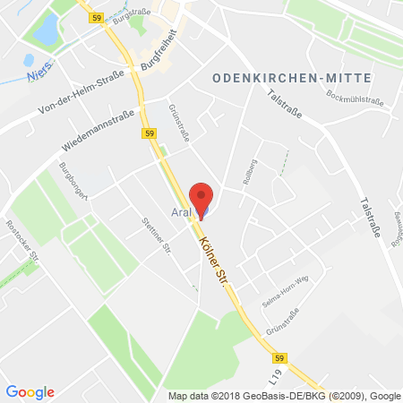 Standort der Tankstelle: ARAL Tankstelle in 41199, Mönchengladbach