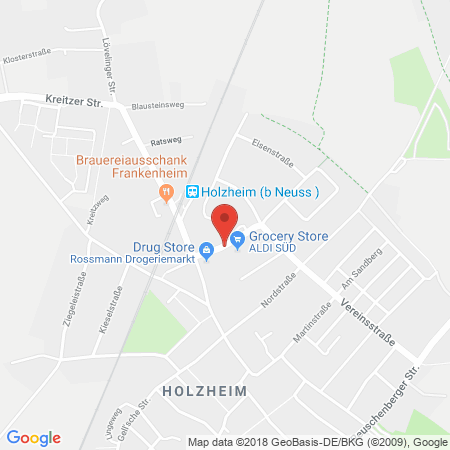 Position der Autogas-Tankstelle: Star Tankstelle in 41472, Neuss