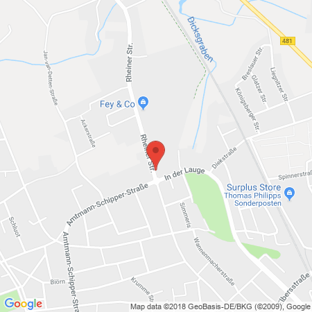 Standort der Tankstelle: Westfalen Tankstelle in 48282, Emsdetten