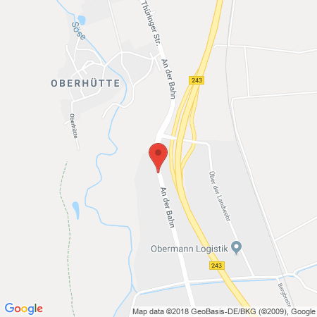 Position der Autogas-Tankstelle: Auto Kraemer GmbH in 37520, Osterode am Harz