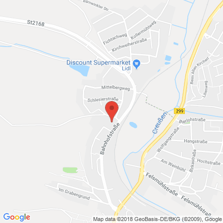 Standort der Tankstelle: RMW Raiffeisentankstelle Grafenwöhr in 92655, Grafenwöhr