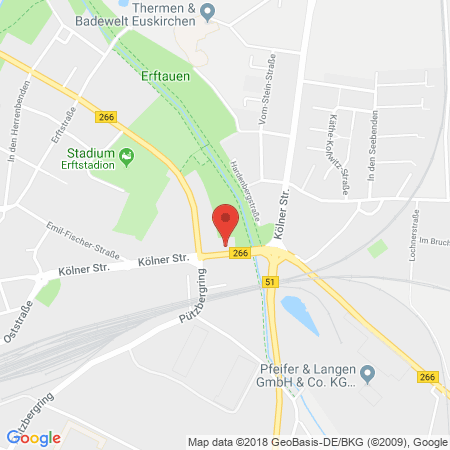 Standort der Tankstelle: ARAL Tankstelle in 53879, Euskirchen