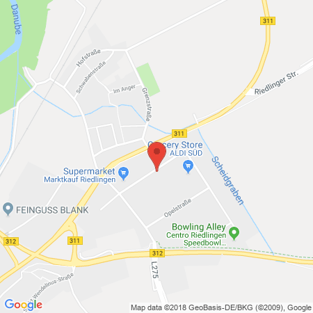 Standort der Autogas Tankstelle: Firma Walz, Inh. A. Zahler in 88499, Riedlingen