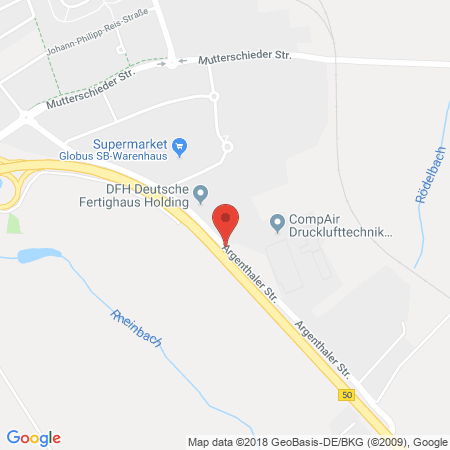 Standort der Tankstelle: Globus SB Warenhaus Tankstelle in 55469, Simmern