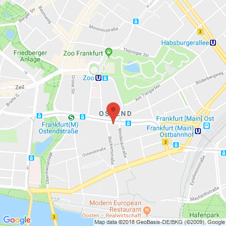 Standort der Tankstelle: ARAL Tankstelle in 60314, Frankfurt