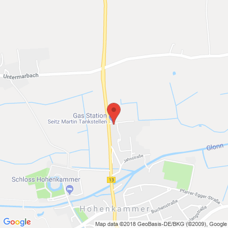 Standort der Tankstelle: Seitz Martin Tankstellen Tankstelle in 85411, Hohenkammer