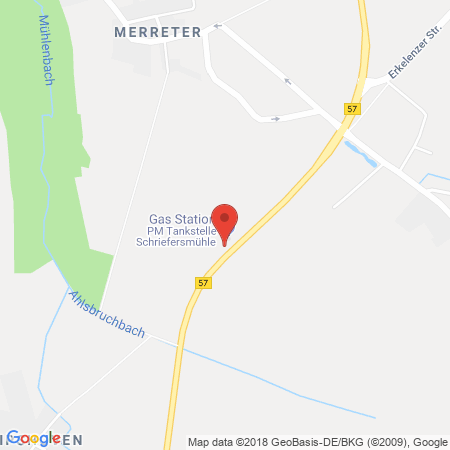 Position der Autogas-Tankstelle: Esso Tankstelle in 41179, Moenchengladbach