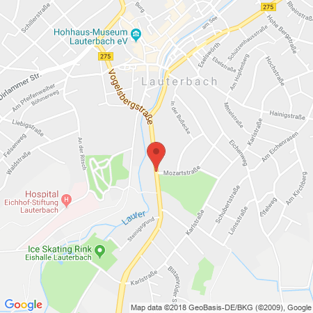 Standort der Autogas Tankstelle: Günther-Tank GmbH /bft Tankstelle in 36341, Lauterbach