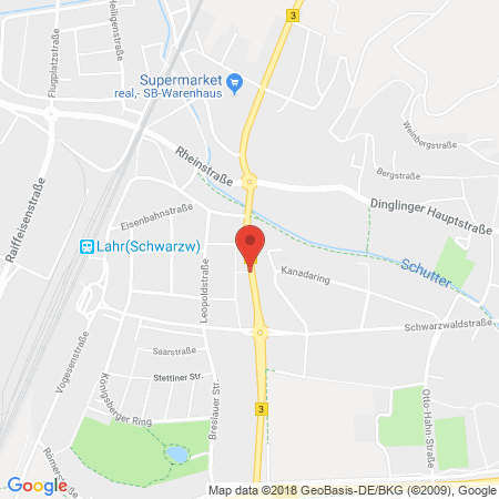 Standort der Tankstelle: ARAL Tankstelle in 77933, Lahr