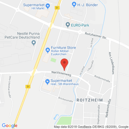 Standort der Tankstelle: Supermarkt-Tankstelle Tankstelle in 53881, EUSKIRCHEN