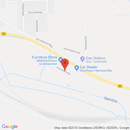 Standort der Autogas Tankstelle: Automobile Rauhut GmbH in 01983, Großräschen