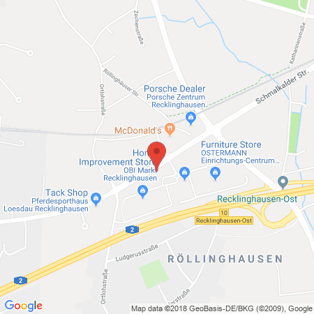 Standort der Tankstelle: TotalEnergies Tankstelle in 45665, Recklinghausen