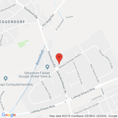 Position der Autogas-Tankstelle: Fred Pfennings Gmbh Und Co.kg in 52499, Baesweiler