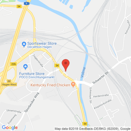 Standort der Tankstelle: ARAL Tankstelle in 58089, Hagen