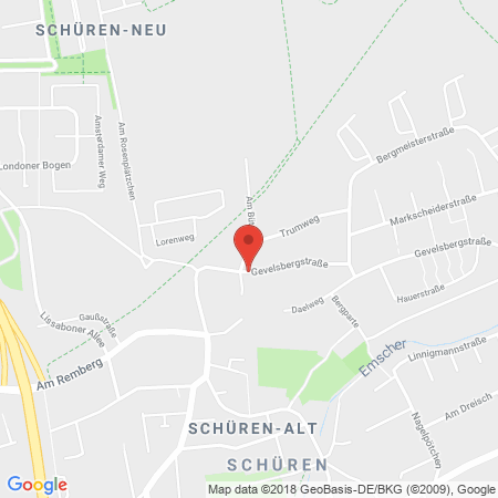 Position der Autogas-Tankstelle: Sprint Tankstelle in 44269, Dortmund