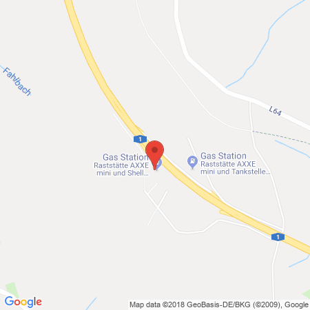 Standort der Tankstelle: Shell Tankstelle in 54533, Niederoefflingen
