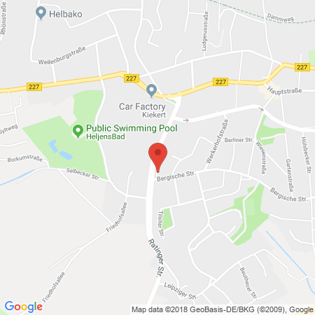 Standort der Tankstelle: ARAL Tankstelle in 42579, Heiligenhaus