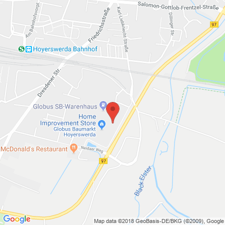 Standort der Tankstelle: Globus SB Warenhaus Tankstelle in 02977, Hoyerswerda