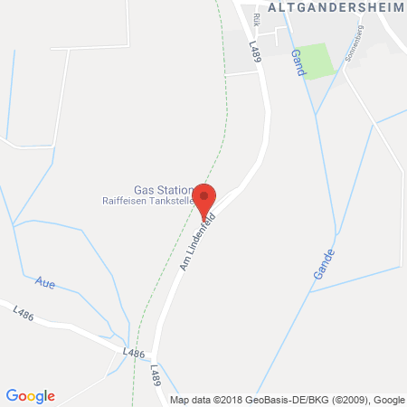 Standort der Tankstelle: Raiffeisen Tankstelle in 37581, Bad Gandersheim