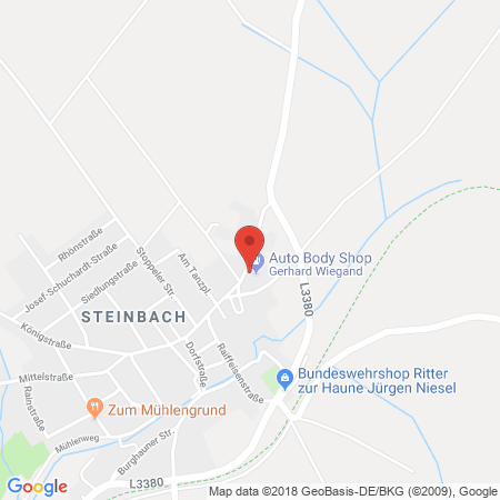Standort der Tankstelle: Tankstelle Wiegand Tankstelle in 36151, Burghaun-Steinbach