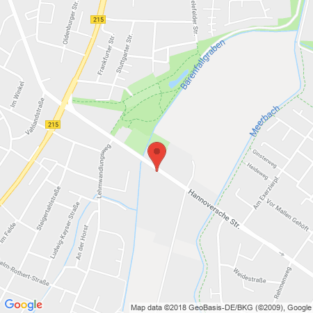 Position der Autogas-Tankstelle: Star Tankstelle in 31582, Nienburg
