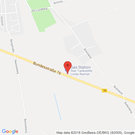 Position der Autogas-Tankstelle: Star Tankstelle in 24857, Fahrdorf