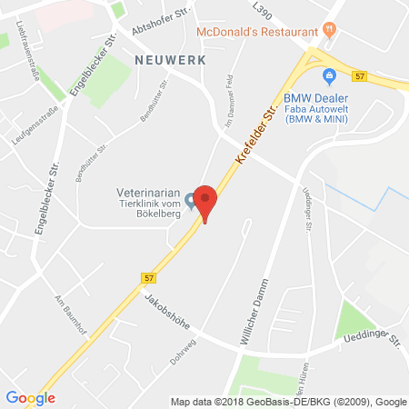 Standort der Tankstelle: ARAL Tankstelle in 41066, Mönchengladbach