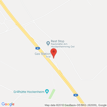 Standort der Tankstelle: Aral Tankstelle, Bat Am Hockenheimring Ost in 68766, Hockenheim