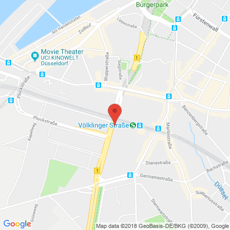 Standort der Tankstelle: Shell Tankstelle in 40221, Düsseldorf