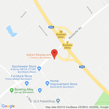 Standort der Tankstelle: Westfalen Tankstelle in 53332, Bornheim